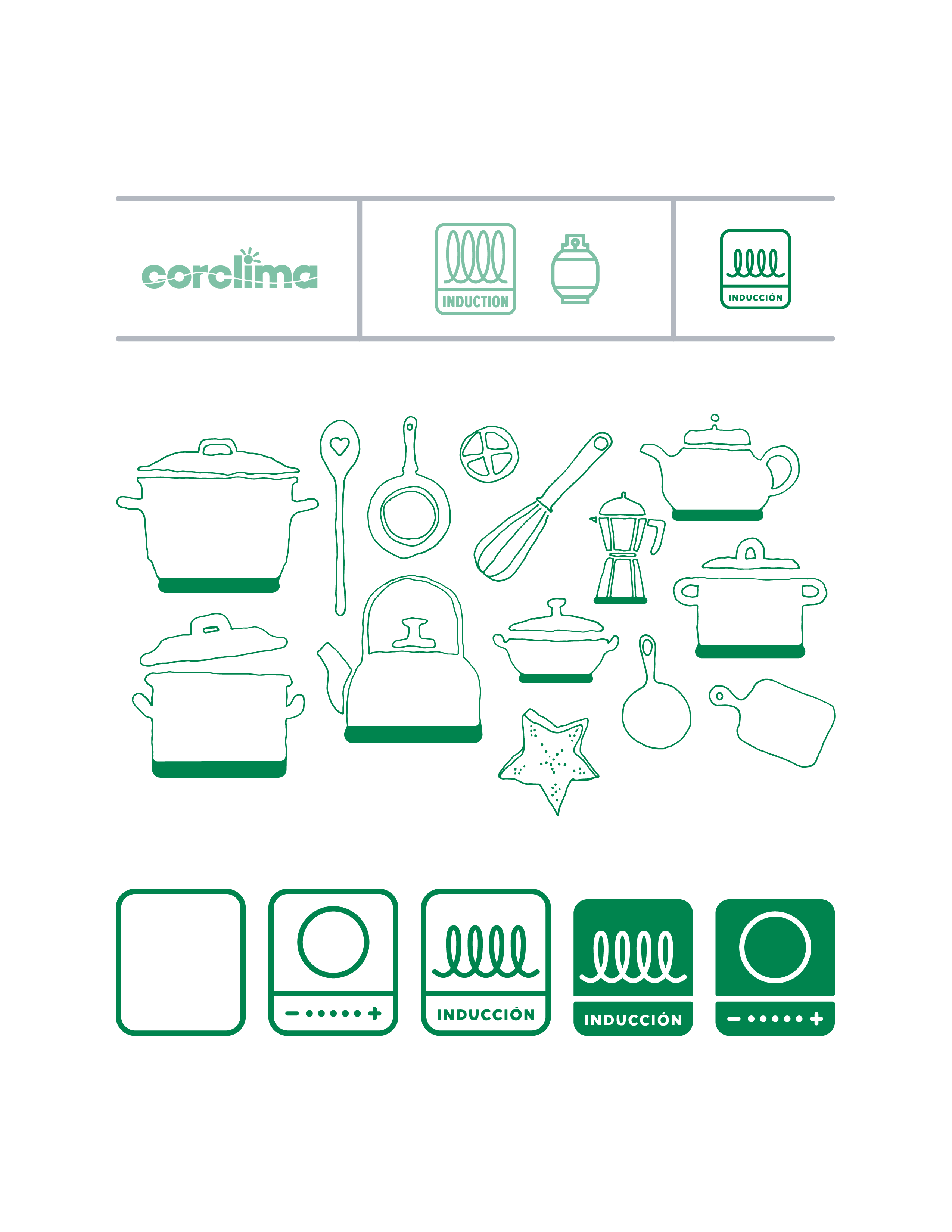 Corclima — iconografía